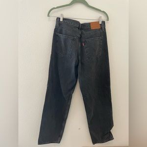 LEVIS BLACK DAD JEAN